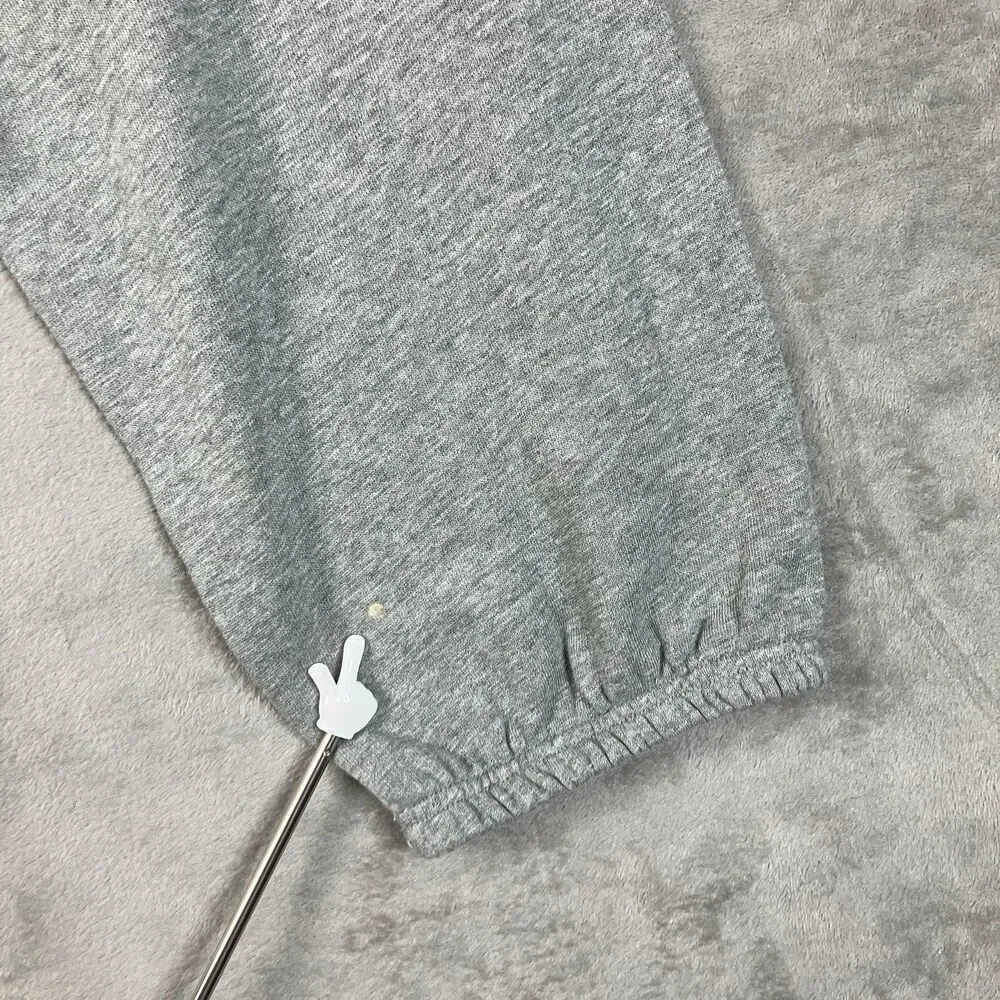 J.Crew 83 Fleece Sweatpants Mens XL Gray Cotton Blend Jogger Athleisure